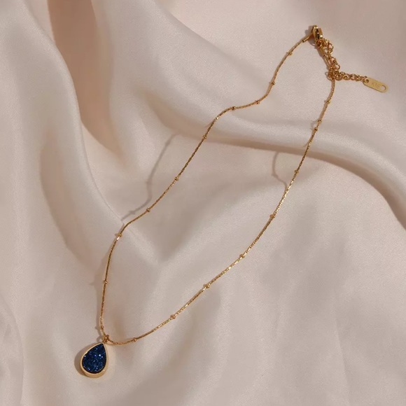 New 18K Starry Sky Beads Chain Necklace, nice Necklace, cute Necklace - Picture 2 of 4